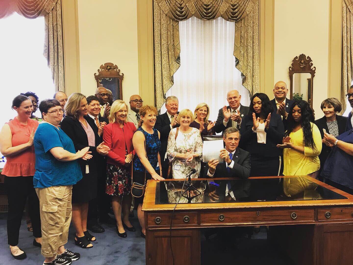 Delaware Bill Signing Group Photo